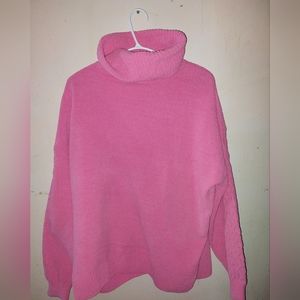 Xl Pink Turtleneck Sweater
